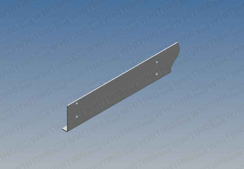 Bottom Angle Seal Retainer - No Mounting Holes